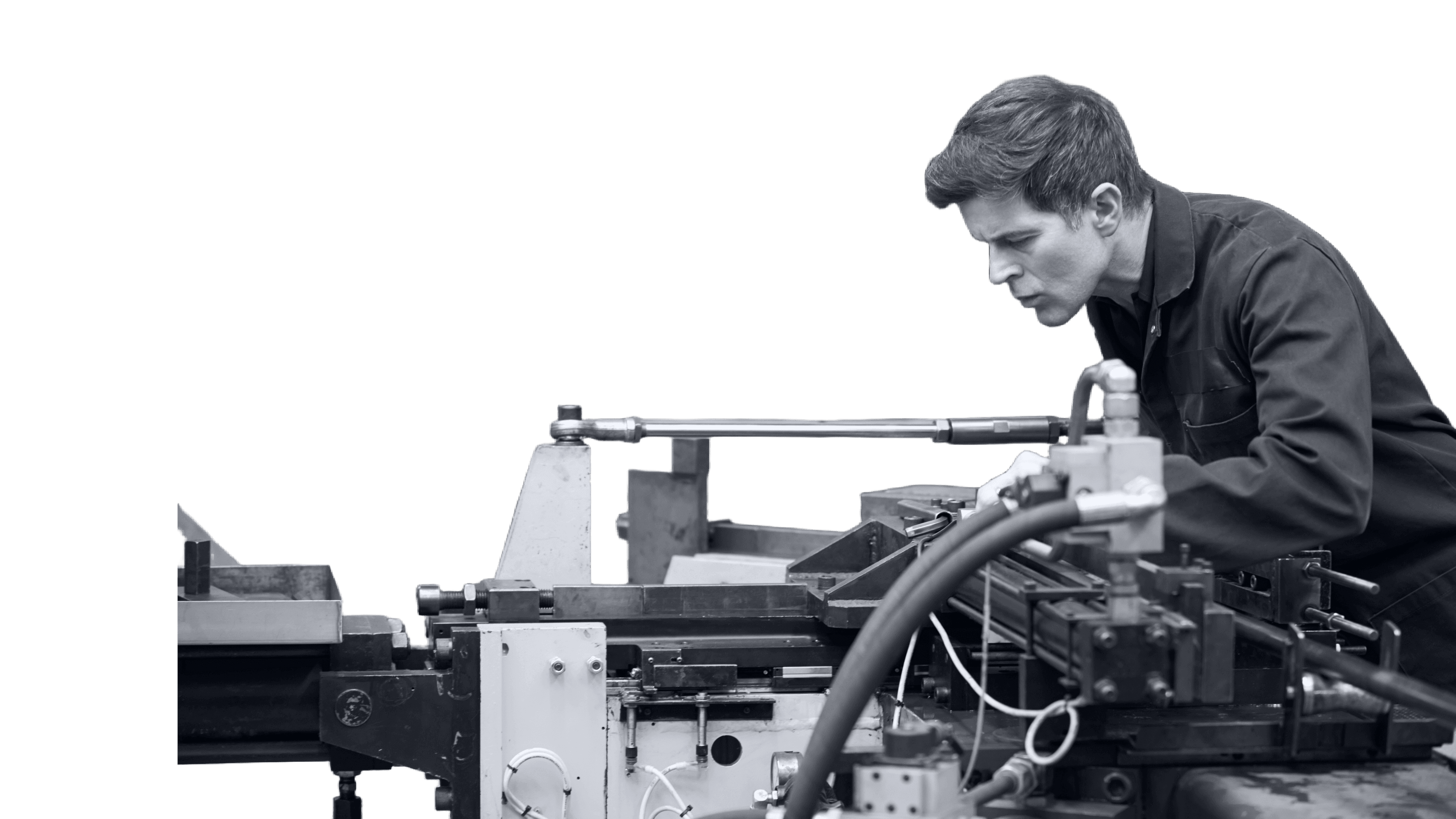 Operator wyginarki CNC